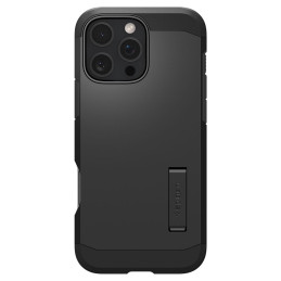 Spigen Tough Armor MagSafe dėklas su stovu iPhone 16 Pro Max - juodas