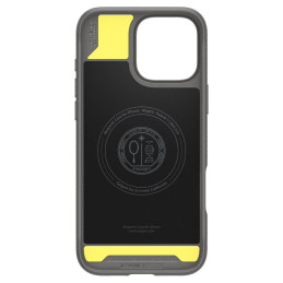 Spigen Rugged Armor MagSafe dėklas iPhone 16 Pro Max - pilkas