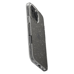 Spigen Liquid Crystal dėklas iPhone 16 Pro Max - skaidrus ir blizgantis