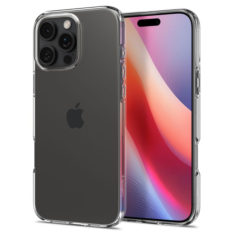 Spigen Liquid Crystal dėklas iPhone 16 Pro Max - skaidrus