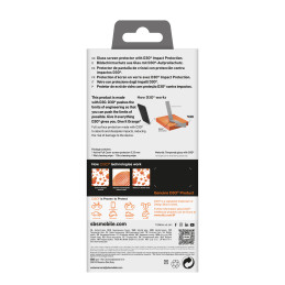 SBS grūdintas stiklas D3O grūdintas stiklas su rėmeliu, skirtas iPhone 16 Plus / iPhone 15 Plus
