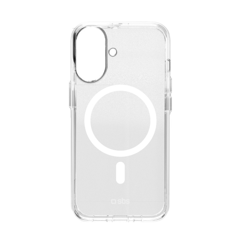 SBS Extreme Mag D3O MagSafe dėklas iPhone 16 - skaidrus