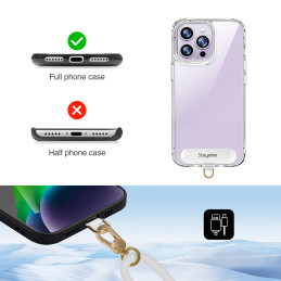 Stoyobe telefono dirželis jūsų telefonui - geltonas