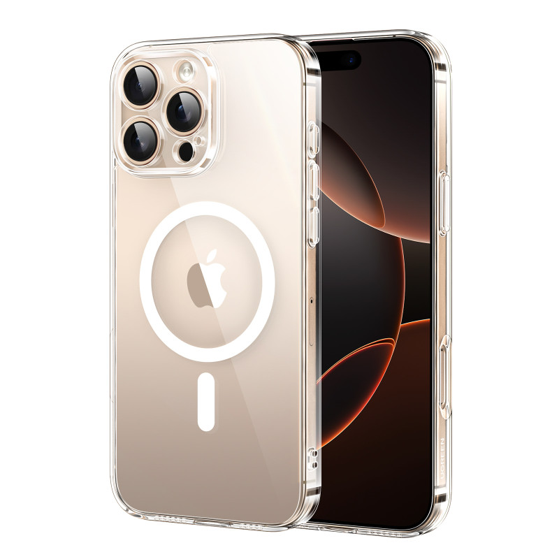 Ugreen Classy Clear Magnetic dėklas skirtas iPhone 16 Pro - skaidrus