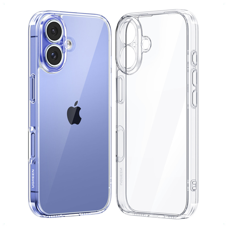 Ugreen Classy Clear apsauginis dėklas iPhone 16 - skaidrus