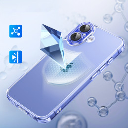 Ugreen Classy Clear apsauginis dėklas iPhone 16 - skaidrus