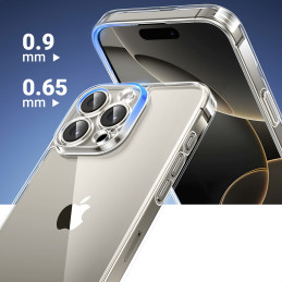 Ugreen Classy Clear apsauginis dėklas iPhone 16 Pro - skaidrus