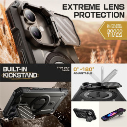 Supcase UB XT Mag dėklas su MagSafe iPhone 16 - juodas