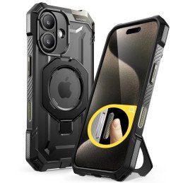 Supcase UB Grip Mag dėklas su MagSafe iPhone 16 - juodas