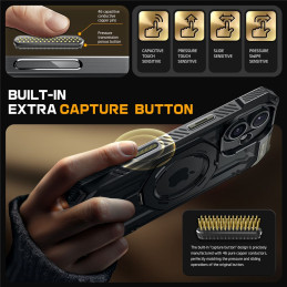 Supcase UB Grip Mag dėklas su MagSafe iPhone 16 - juodas