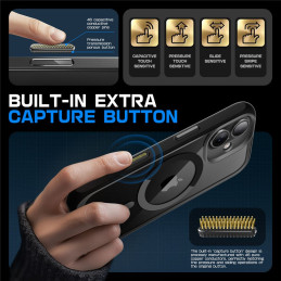 Supcase UB Mag dėklas su MagSafe iPhone 16 - juodas