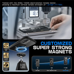 Supcase UB Mag dėklas su MagSafe iPhone 16 - juodas