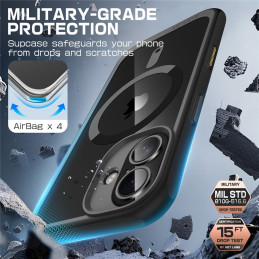 Supcase UB Mag dėklas su MagSafe iPhone 16 - juodas
