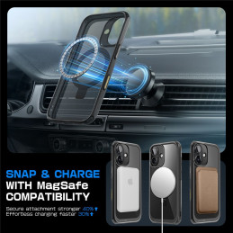 Supcase UB Mag dėklas su MagSafe iPhone 16 - juodas