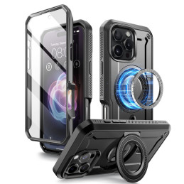 Supcase UB Pro Mag MagSafe dėklas iPhone 16 Pro - juodas