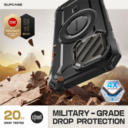 Supcase UB XT Mag dėklas su MagSafe, skirtas iPhone 16 Pro - juodas