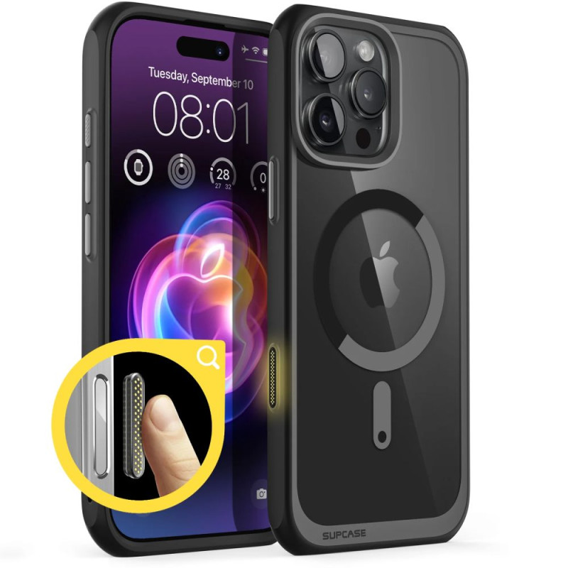 Supcase UB Mag dėklas su MagSafe iPhone 16 Pro - juodas