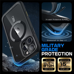 Supcase UB Mag dėklas su MagSafe iPhone 16 Pro - juodas