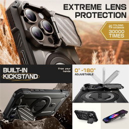 Supcase UB XT Mag dėklas su MagSafe, skirtas iPhone 16 Pro Max - juodas