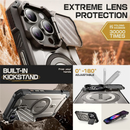 Supcase UB XT Mag dėklas su MagSafe, skirtas iPhone 16 Pro Max - pilkas