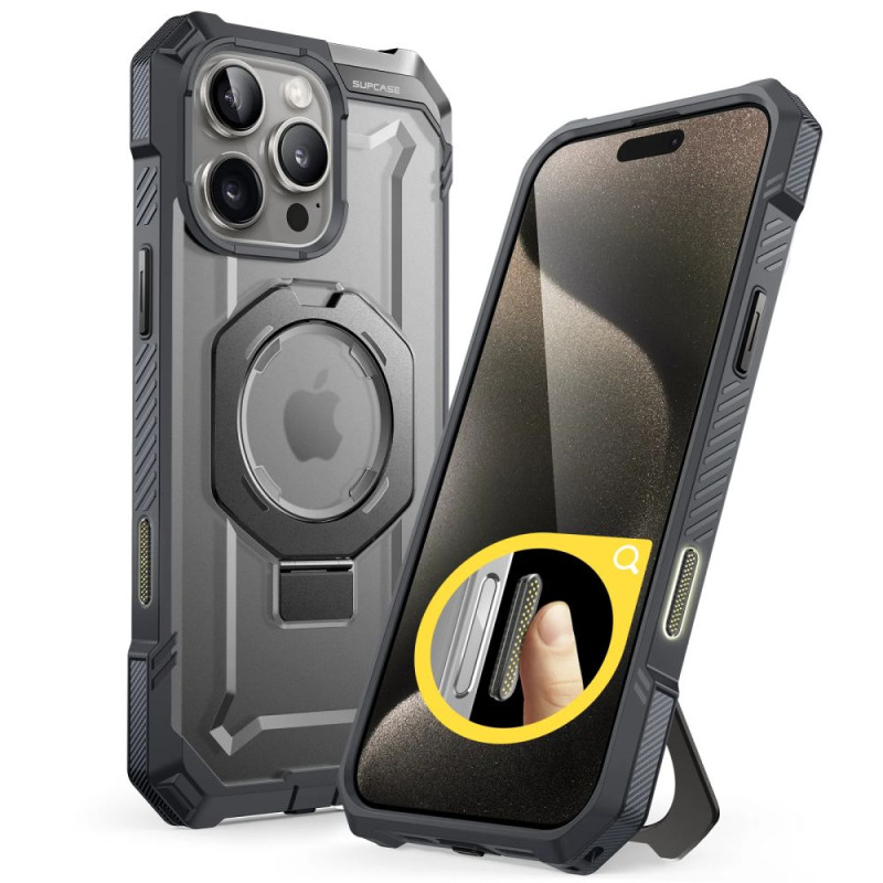 Supcase UB Grip Mag dėklas su MagSafe, skirtas iPhone 16 Pro Max - pilkas