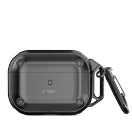 Tech-Protect Rough Hook Dėklas su karabinu, skirtas Apple AirPods Pro 1/ 2 – juodas