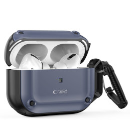 Tech-Protect Rough Hook Dėklas su karabinu, skirtas Apple AirPods Pro 1/ 2 – mėlynas