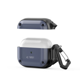 Tech-Protect Rough Hook Dėklas su karabinu, skirtas Apple AirPods Pro 1/ 2 – mėlynas