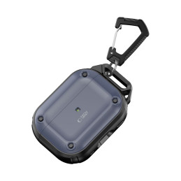 Tech-Protect Rough Hook Dėklas su karabinu, skirtas Apple AirPods Pro 1/ 2 – mėlynas
