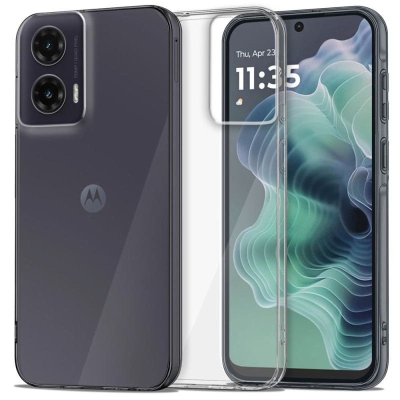 Tech-Protect FlexAir dėklas, skirtas Motorola Moto G35 5G - skaidrus