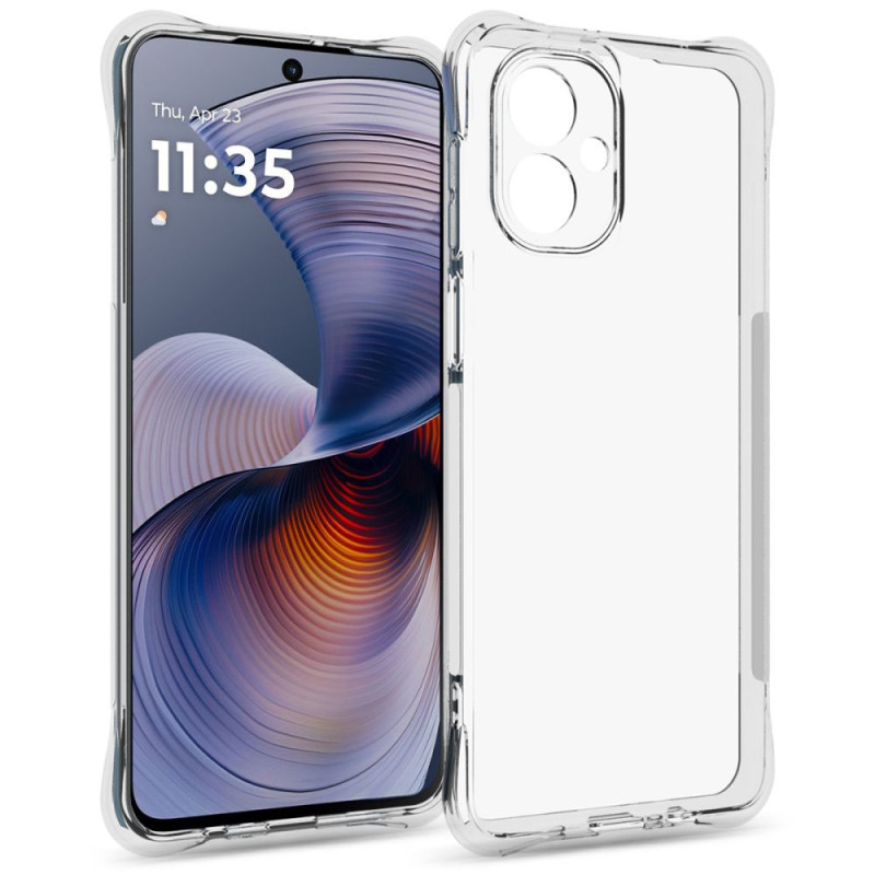 Tech-Protect FlexAir Pro dėklas, skirtas Motorola Moto G55 5G - skaidrus