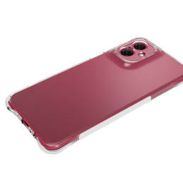 Tech-Protect FlexAir Pro dėklas, skirtas Motorola Moto G55 5G - skaidrus