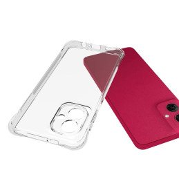 Tech-Protect FlexAir Pro dėklas, skirtas Motorola Moto G55 5G - skaidrus