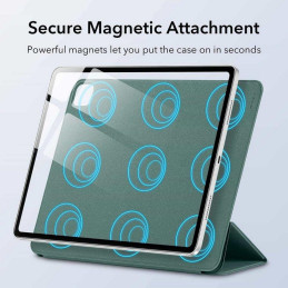 ESR Rebound magnetinis dėklas iPad Pro 11& 39 & 39 2020 / 2021 / 2022 - žalias