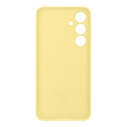 Samsung silikoninis dėklas EF-PS721CYEGWW, skirtas Samsung Galaxy S24 FE - geltonas