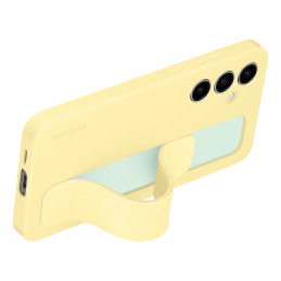 Samsung Standing Grip Case EF-GS721CYEGWW su laikikliu / stovu Samsung Galaxy S24 FE - geltona