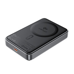 Acefast M11-10000 30W Qi2 magnetinis maitinimo blokas su MagSafe - juodas