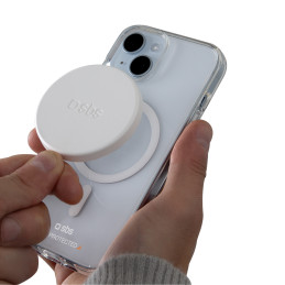 SBS D3O MagSafe dėklas iPhone 15 - skaidrus