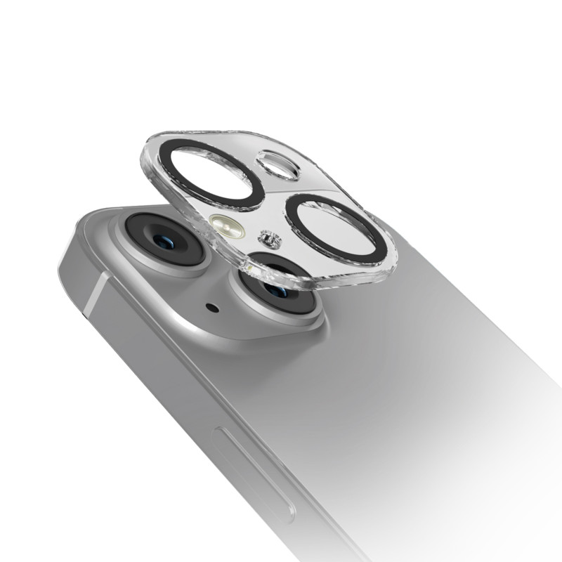 SBS D3O grūdintas stiklas, skirtas iPhone 14 / 14 Plus kameros salai