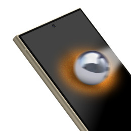 SBS grūdintas stiklas D3O su rėmeliu, skirtas Samsung Galaxy S24 Ultra