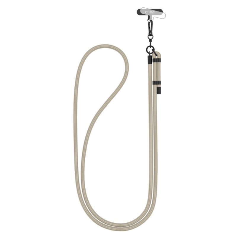 Tech-Protect C1S Rope Crossbody Strap - pilka
