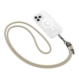 Tech-Protect C1S Rope Crossbody Strap - pilka