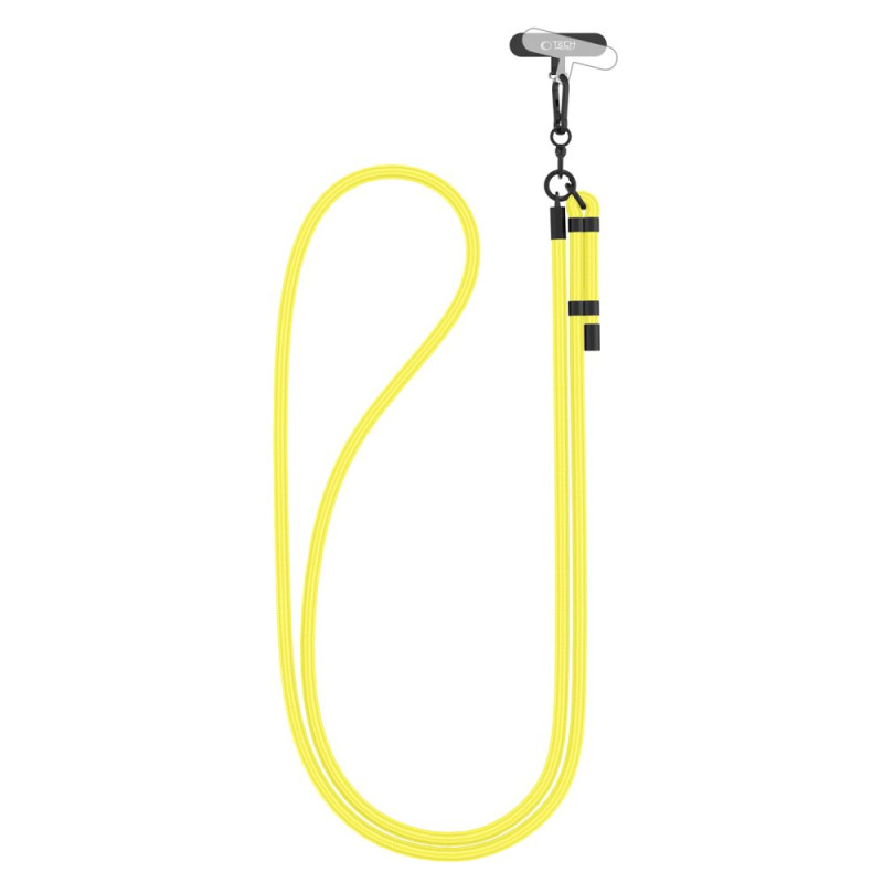 Tech-Protect C1S Rope Crossbody Strap – geltona