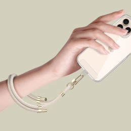 Tech-Protect C4S Rope Wrist Strap - smėlio spalvos