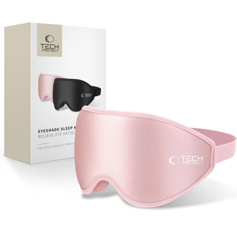 Tech-Protect Eyeshade Sleep Mask - rožinė