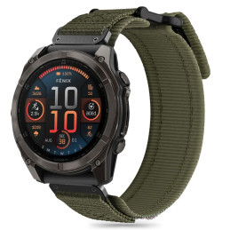 Tech-Protect Scout Pro dirželis, skirtas Garmin Fenix 5X / 5X PLUS / 6X / 6X Pro / 7X / 8 (51 MM) - žalias