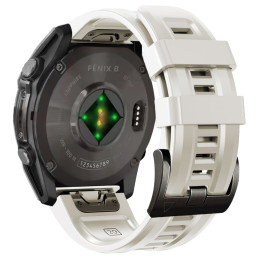 Tech-Protect silikoninis dirželis, skirtas Garmin Fenix 5S / 5S PLUS / 6S / 6S Pro / 7S / 8 (43 MM) - titanas