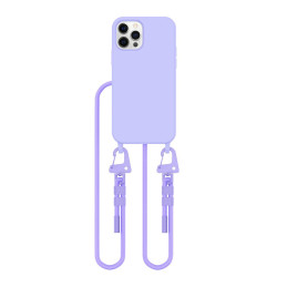 Tech-Protect MagNecklace MagSafe dėklas, skirtas iPhone 12/ 12 Pro – levanda