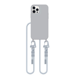 Tech-Protect MagNecklace MagSafe dėklas iPhone 12 / 12 Pro - pilkas