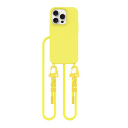 Tech-Protect MagNecklace MagSafe dėklas iPhone 15 Pro - geltonas